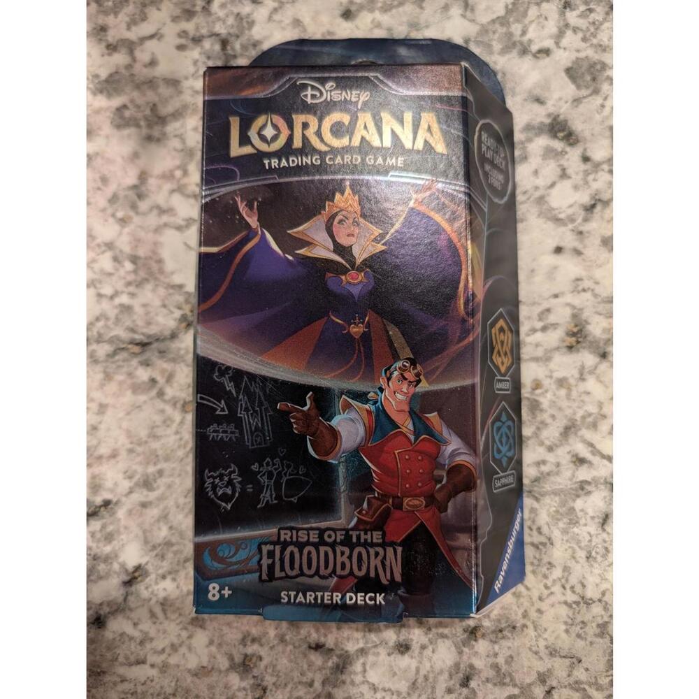 Disney Lorcana Trading Card Game Rise of the Floodborn Starter Deck NEW